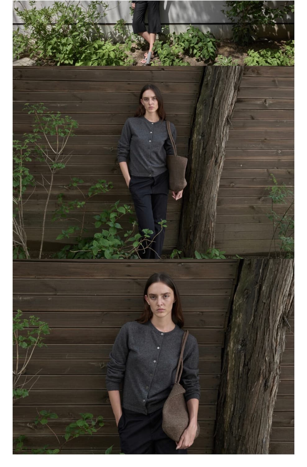 (새상품) 머듈 그레이 니트 가디건 상품이미지1