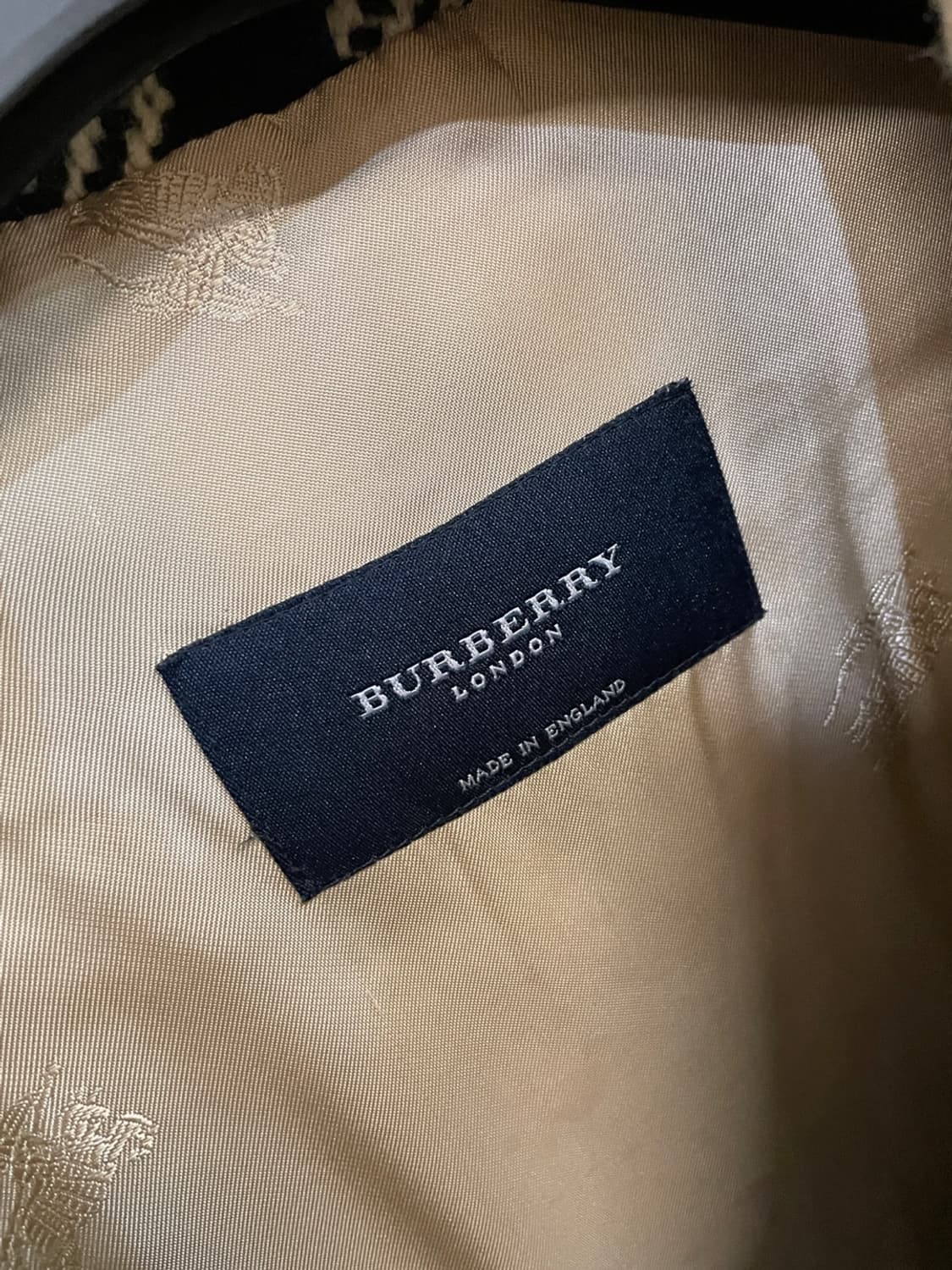 버버리 노바 체크 울 코트  상품이미지7