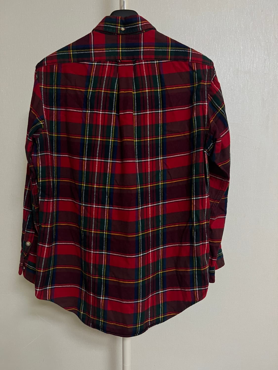 Polo Ralph Lauren Red Tartan Flannel Shi 상품이미지7