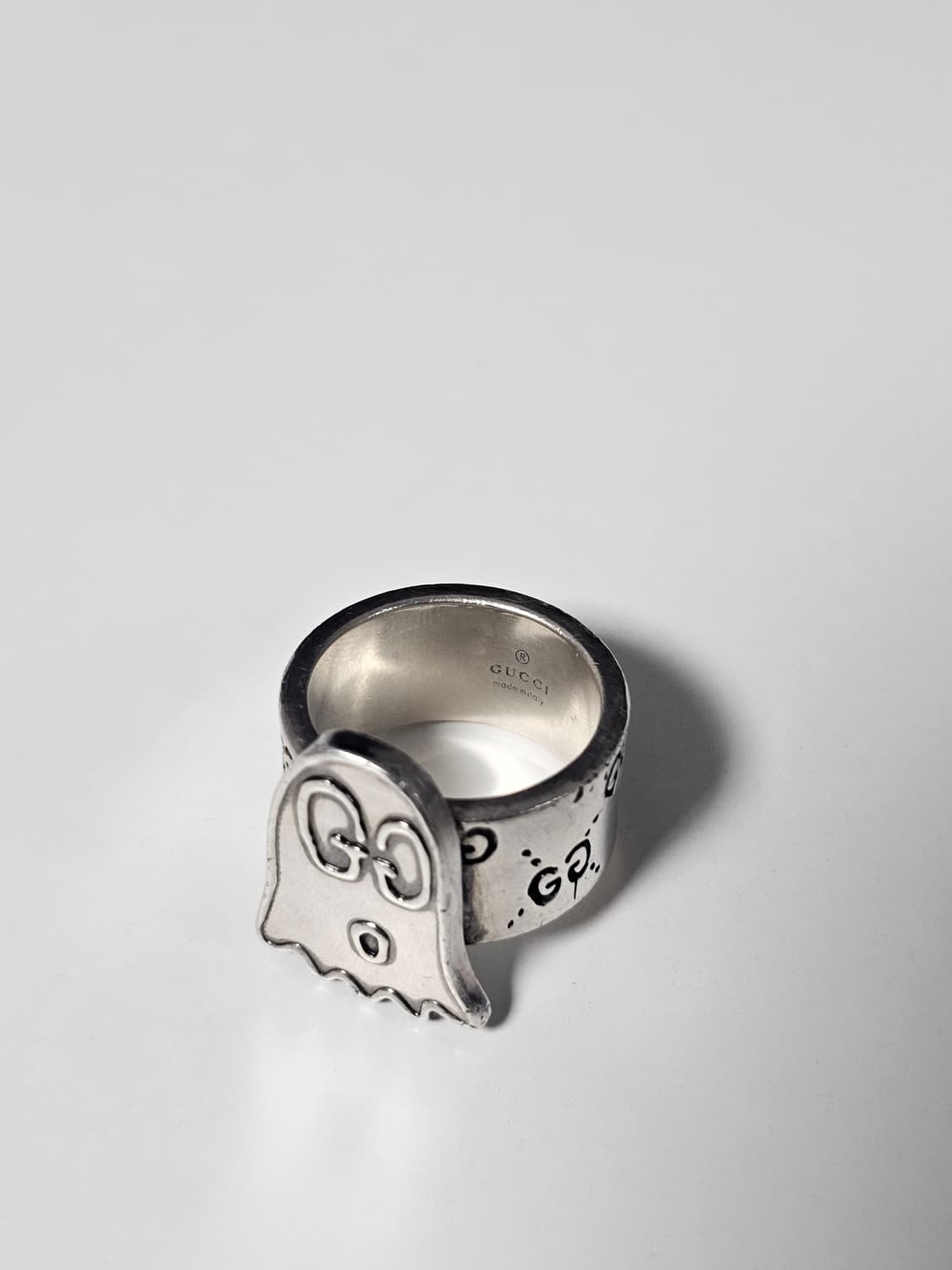 구찌 고스트링 실버 반지 19호 상품이미지2