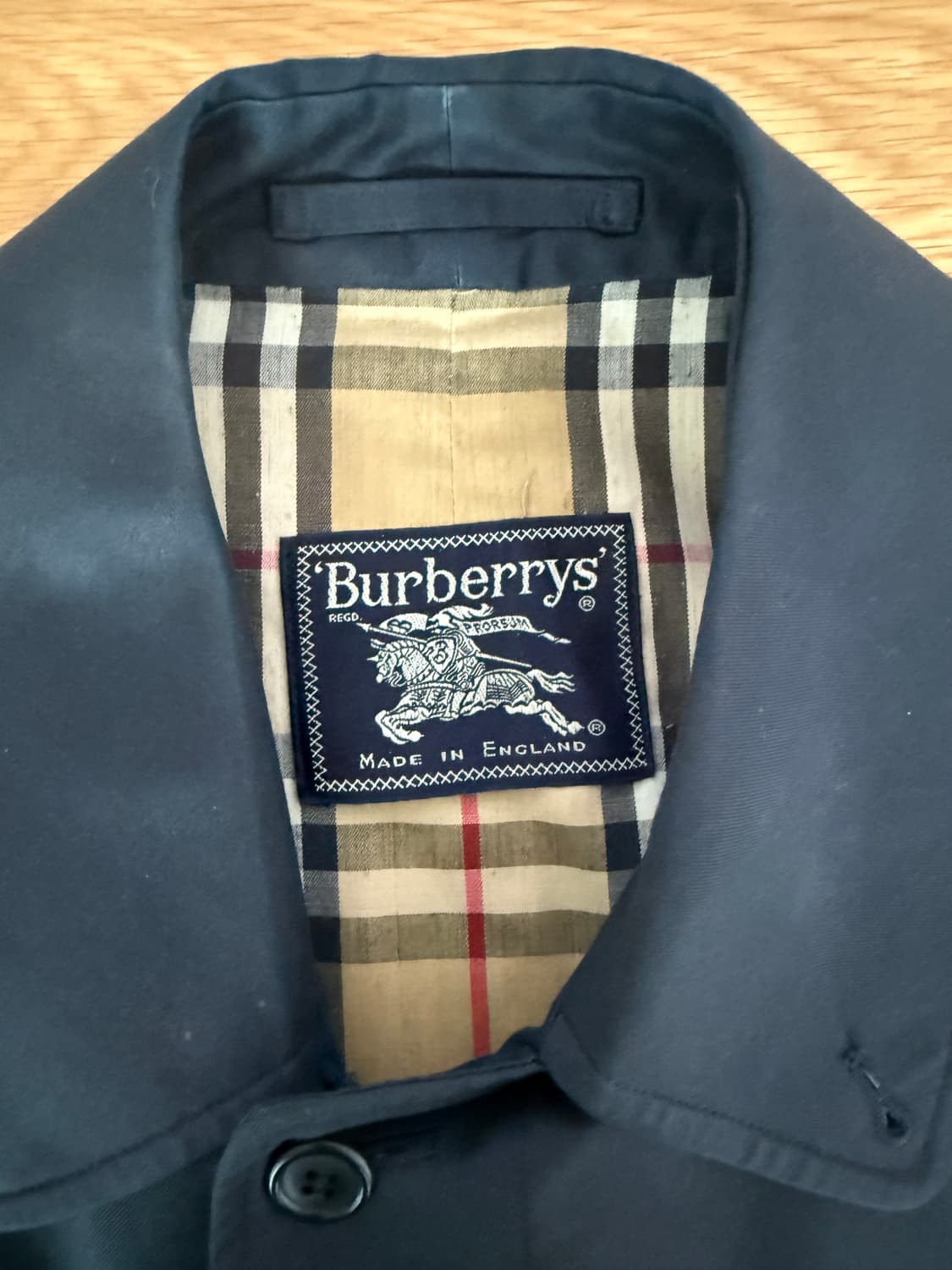 올드 버버리(Burberrys) 싱글 트렌치코트(ENGLAND) 상품이미지7