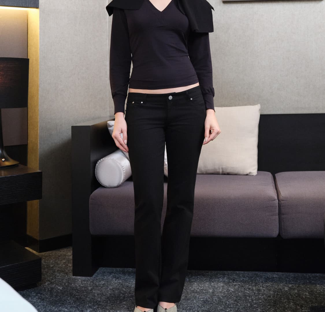 Chiyagi Lipo Jeans - black 상품이미지1