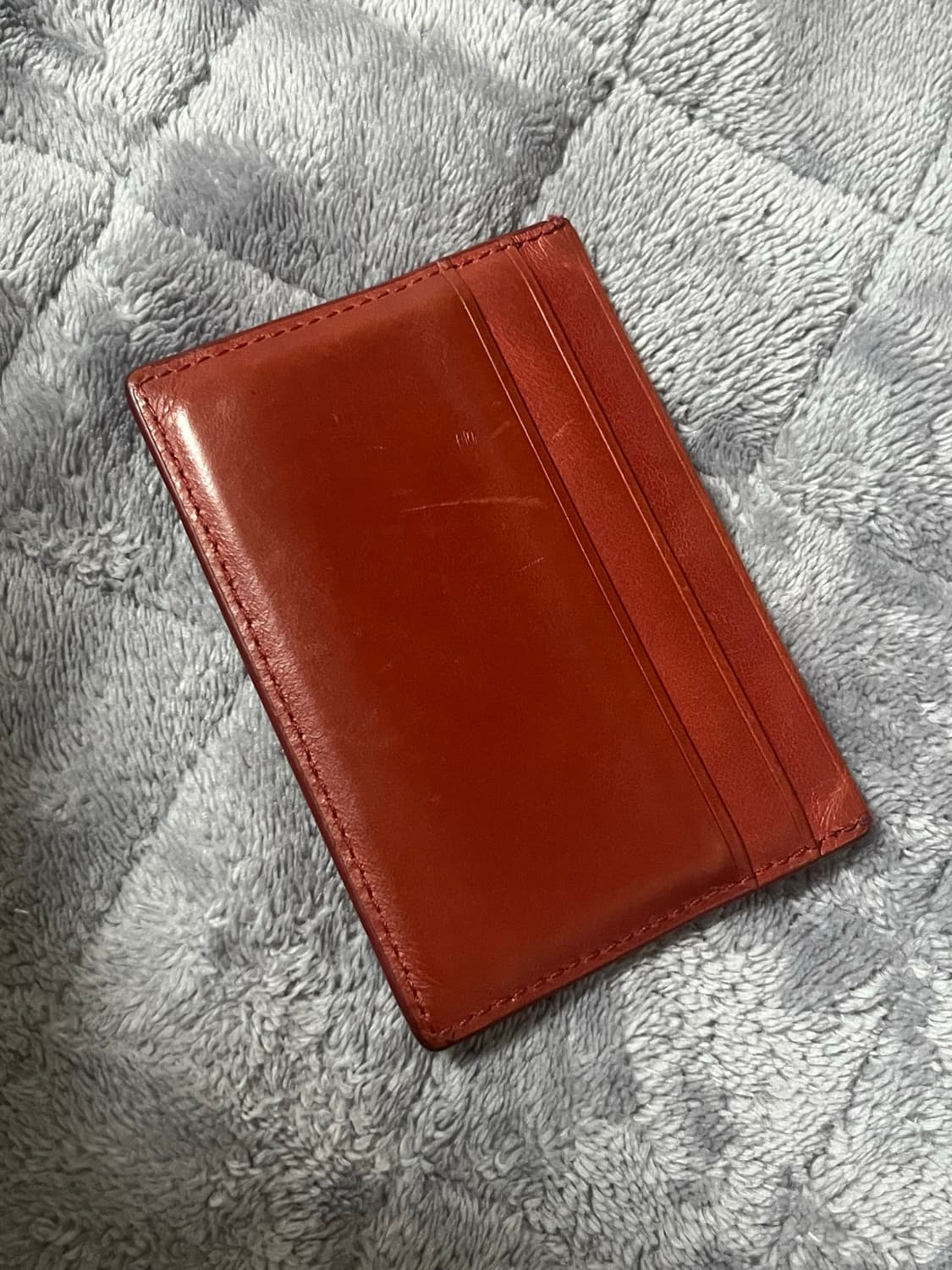 마뗑킴 카드지갑 레드 상품이미지2