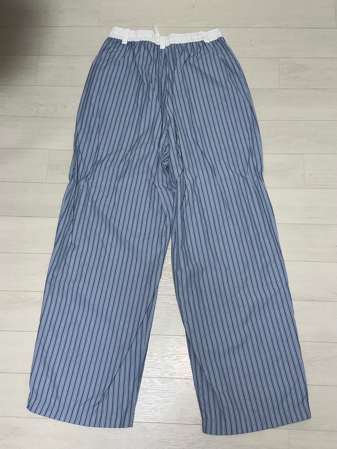 스컬프터 워크업 라이크디스 PJ팬츠 블루 스트라이프 XS 바지 상품이미지10