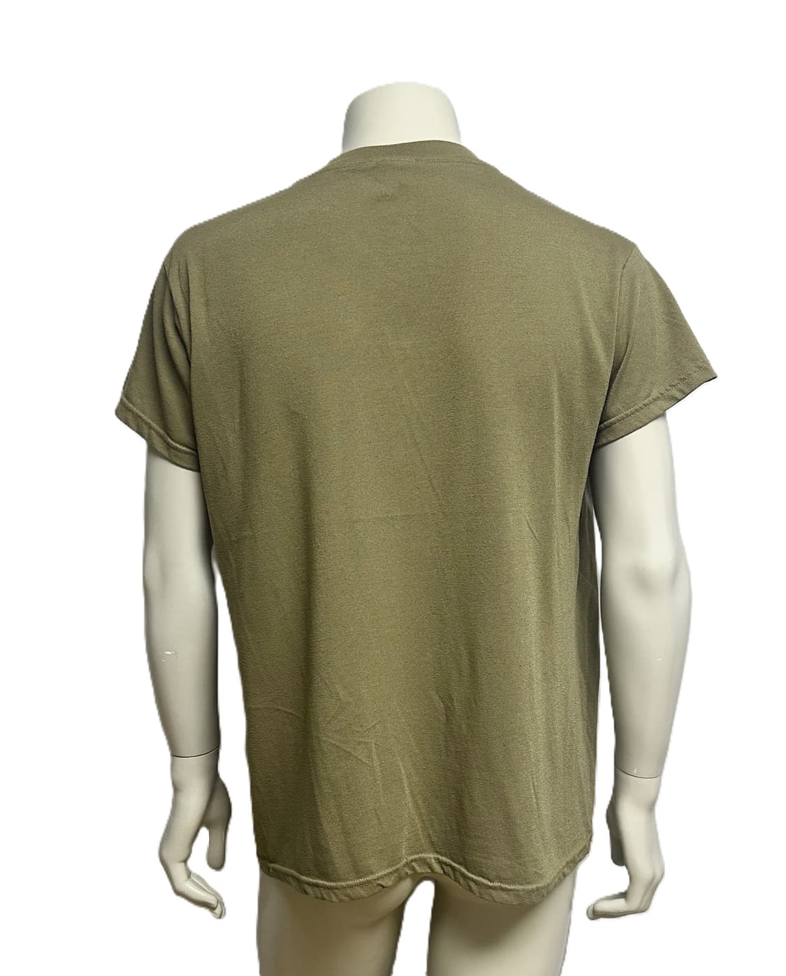 미군 카키색 라운드 반팔 티셔츠 (L) (11) (만원샵) 상품이미지4