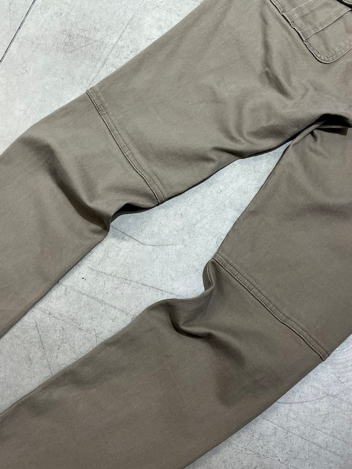 일본 빈티지 락펑크 베이지 카고 슬림핏 팬츠 상품이미지8