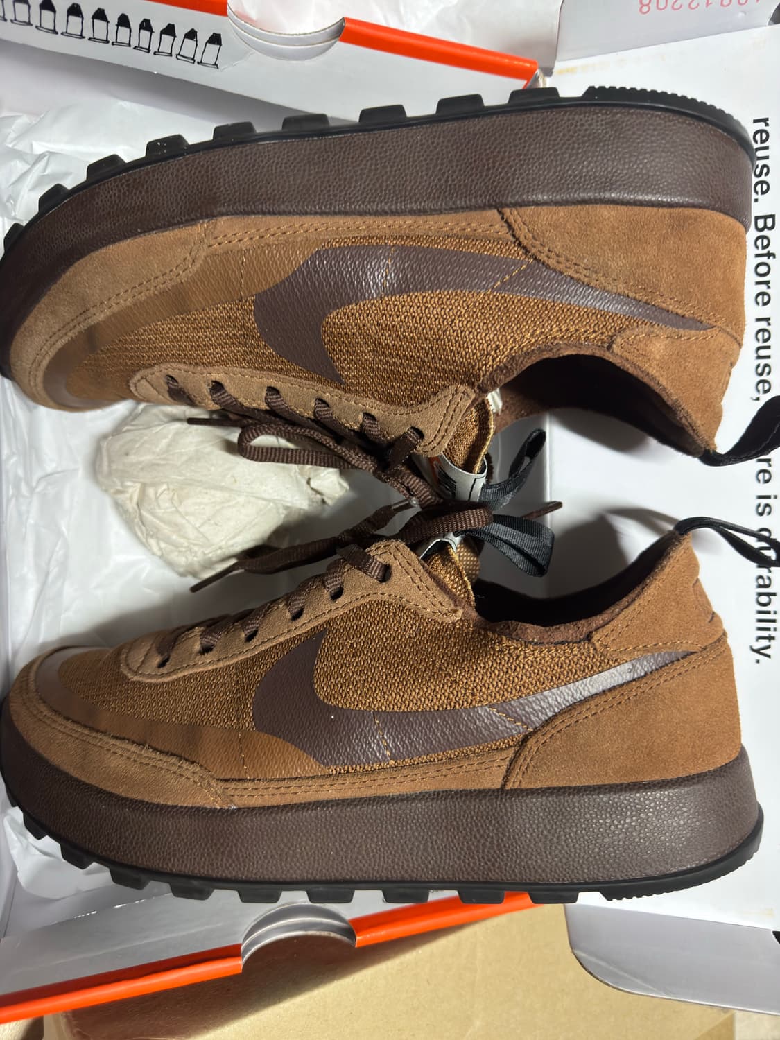 나이키 x 톰 삭스 제너럴 퍼포즈 슈 브라운 265 상품이미지3