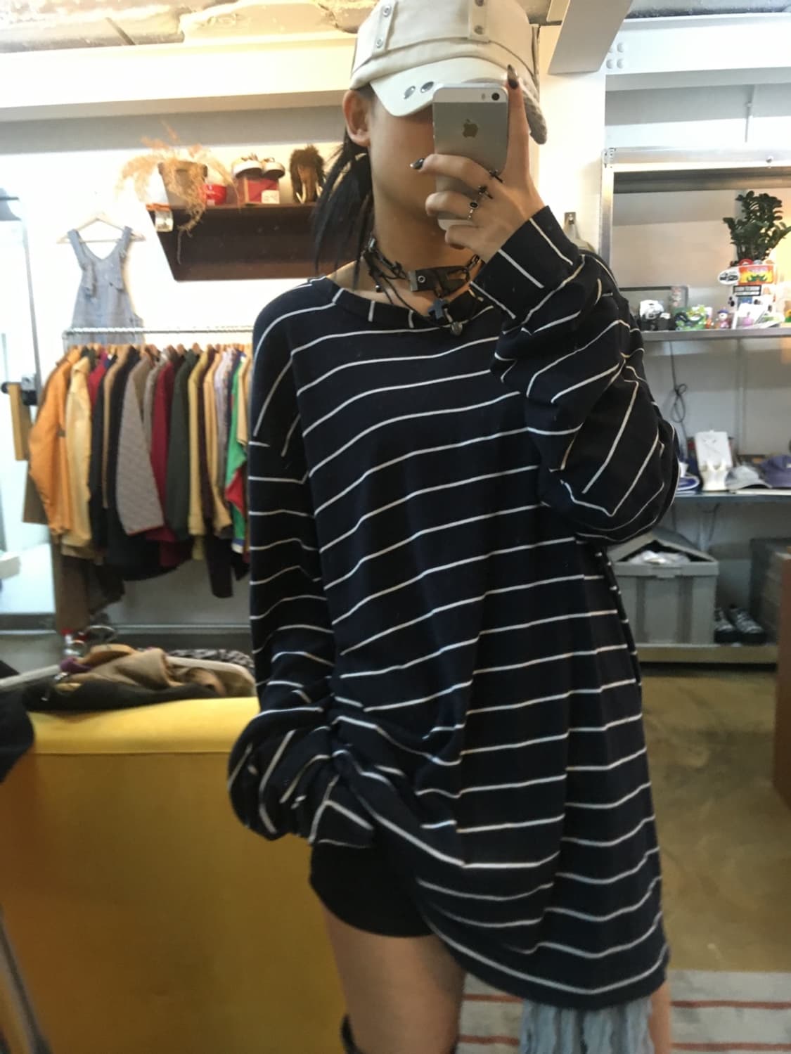  디젤 라이트 패브릭 디테일 롱슬리브 상품이미지1