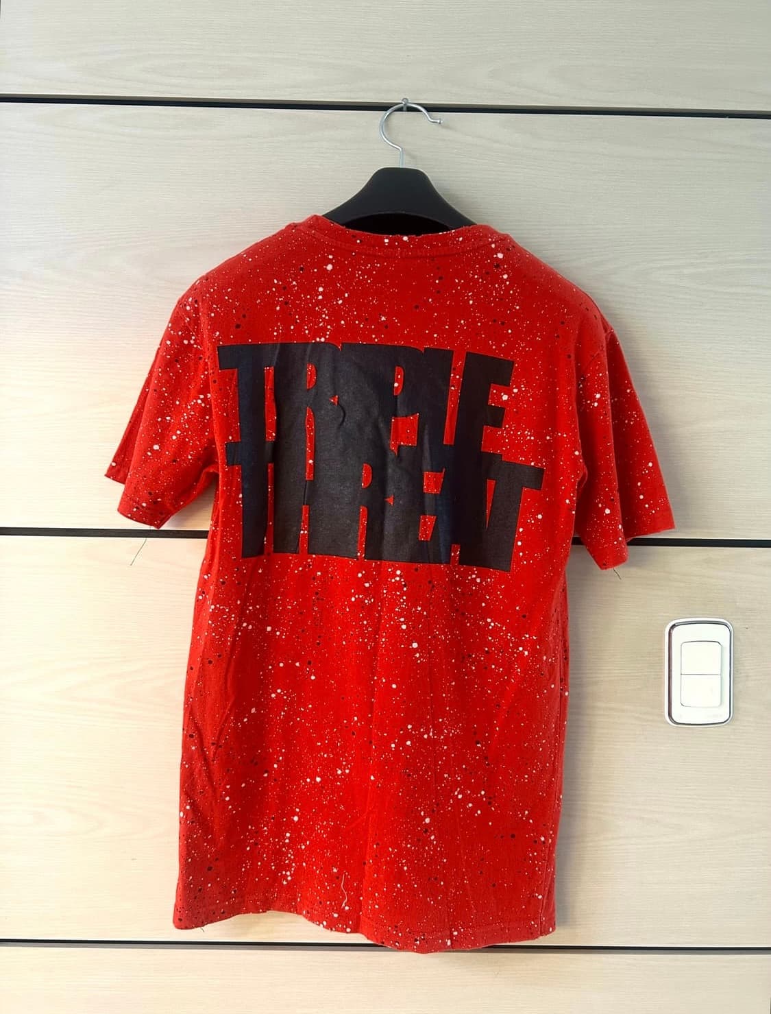 Old Stussy y2k Red Color T Shirt 상품이미지2