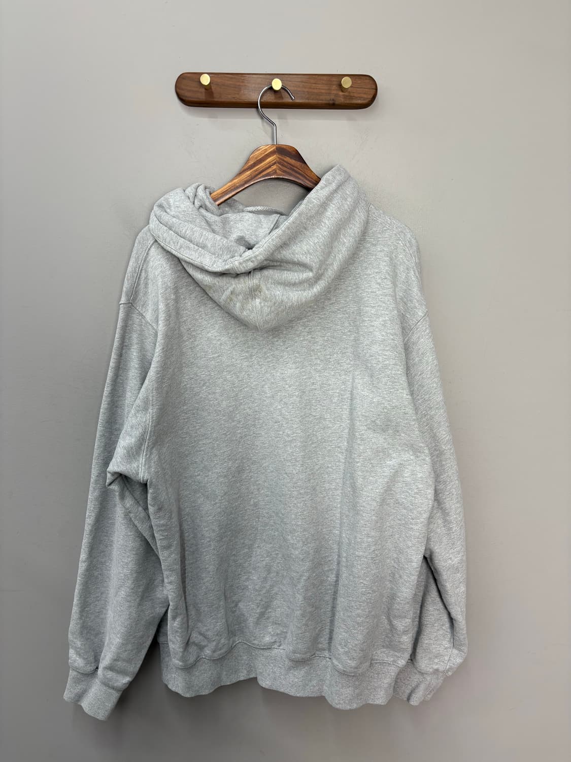 디스이즈네버댓 사각스몰로고 그레이 후드티 A3370 상품이미지4