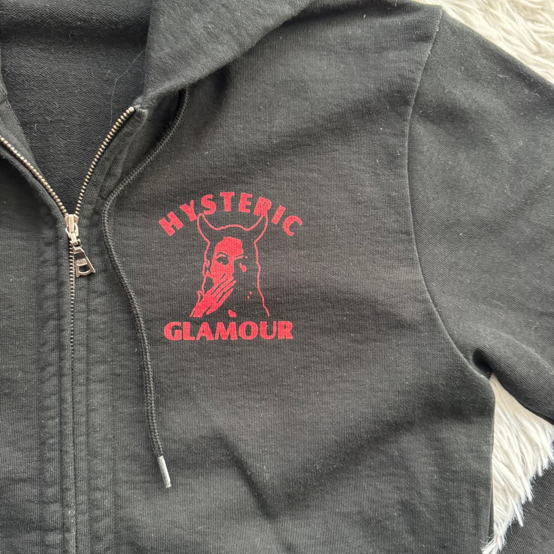 HYSTERIC GLAMOUR 일본빈티지 후드집업 히스걸  m 44 상품이미지5