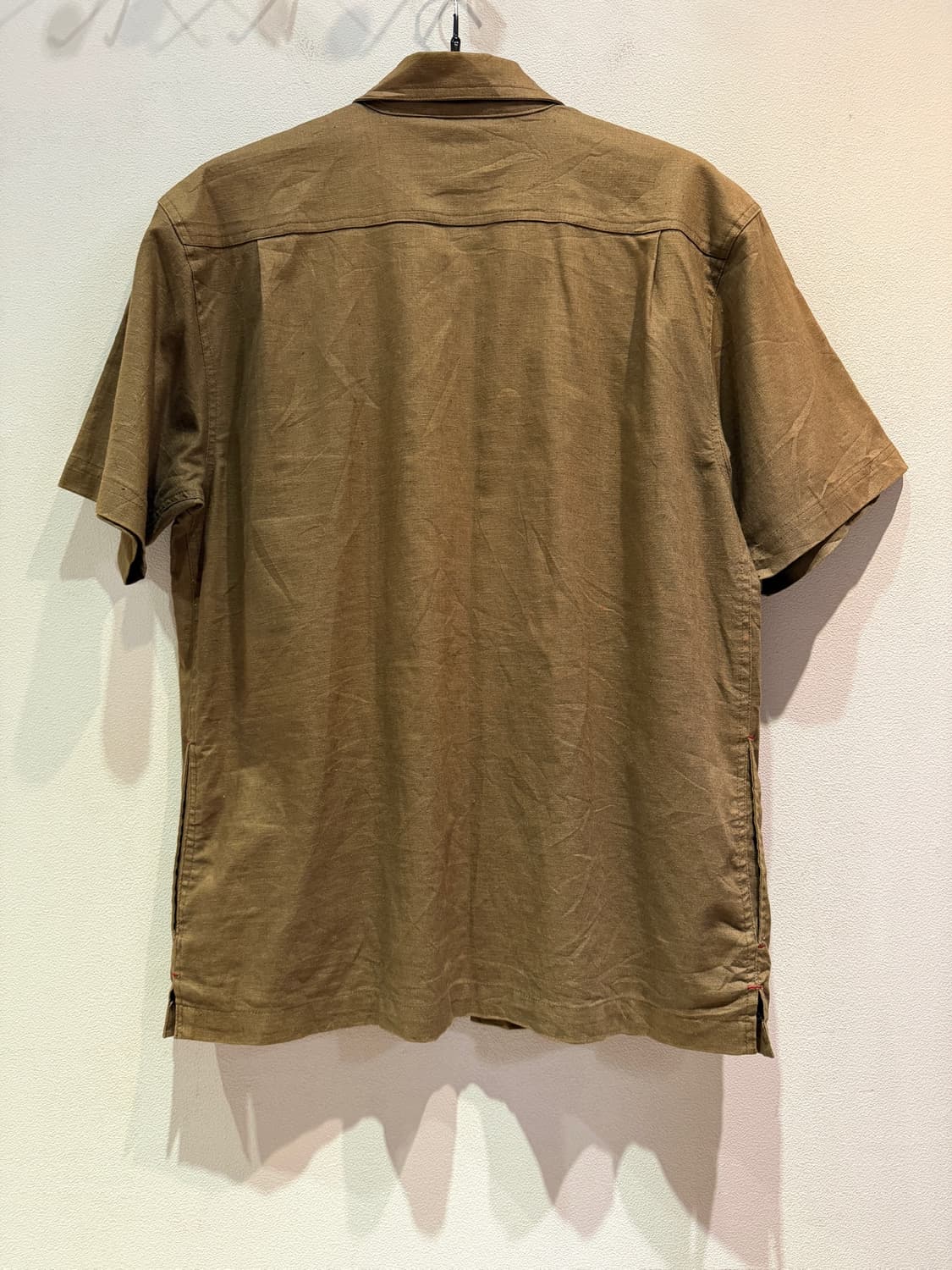 Zippo Linen Blend Zip-Up Work Shirt 상품이미지3
