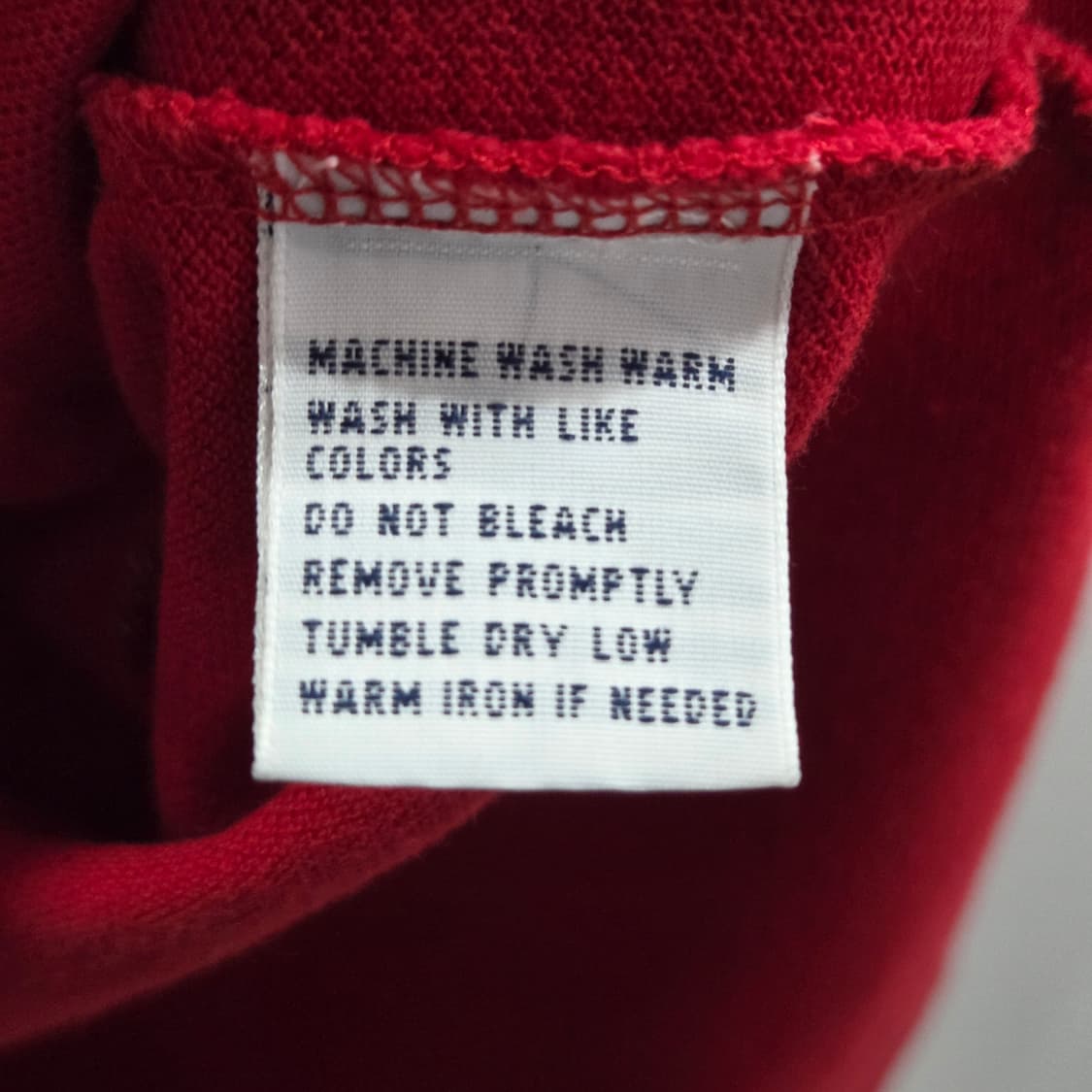 폴로랄프로렌 빅포니 피케 카라 반팔티 레드 M 상품이미지4