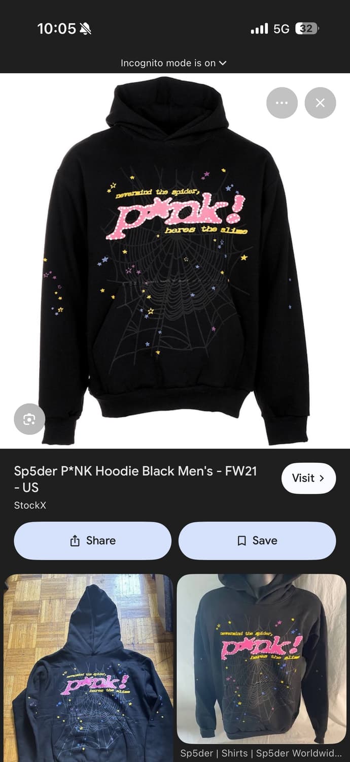 sp5der 후드티 스파이더 상품이미지1