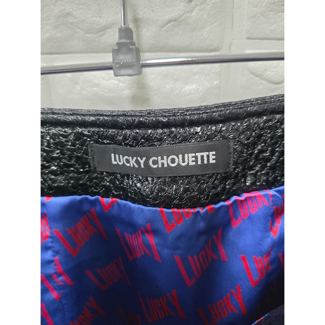 택포// 럭키슈에뜨 블랙 미니 스커트 36 상품이미지2