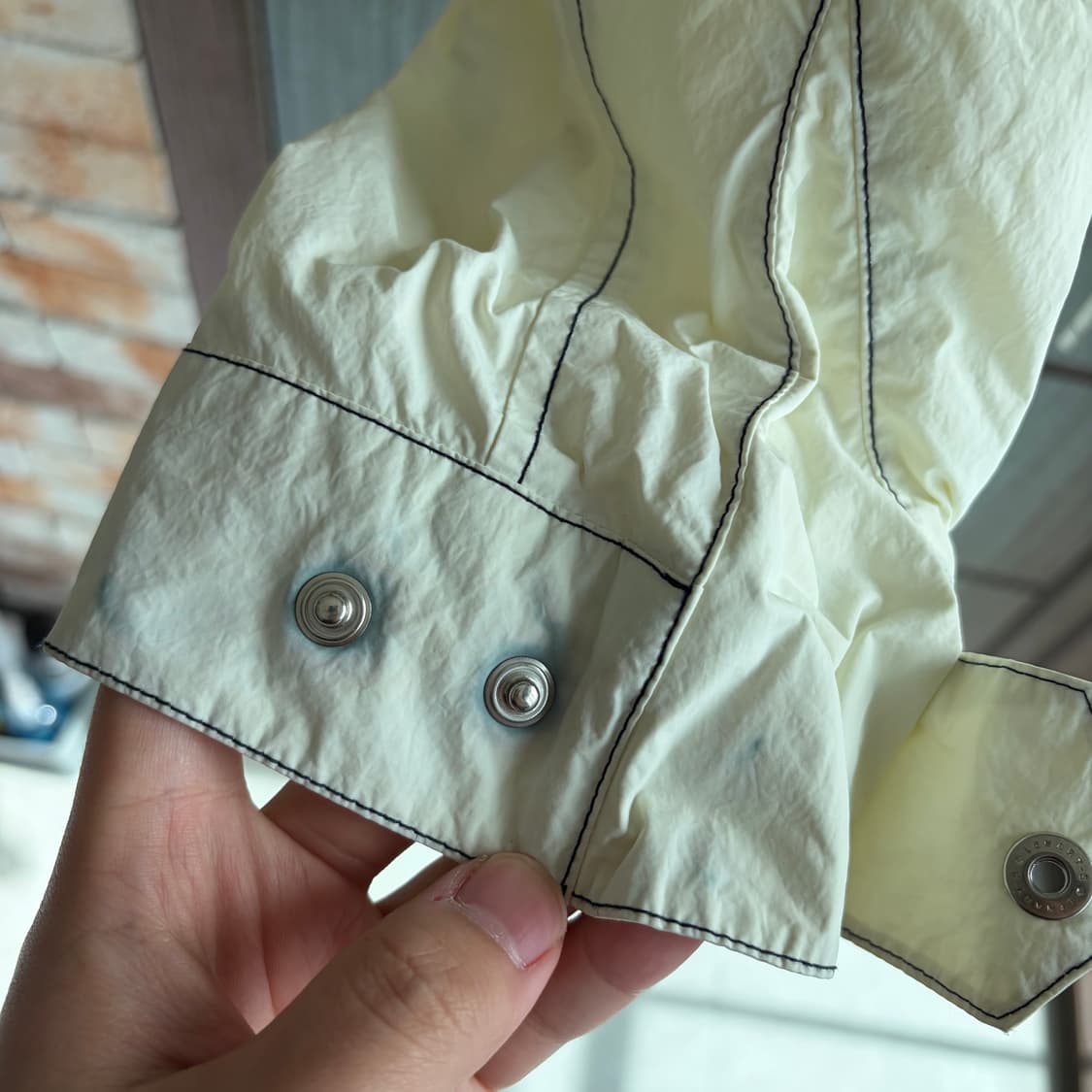 언어펙티드 피셔맨 점퍼 아이보리 상품이미지2