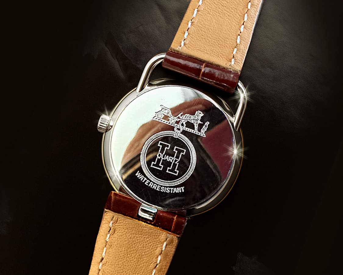 에르메스 아쏘(HERMES ARCEAU) 여성용 악어 가죽 시계 상품이미지6