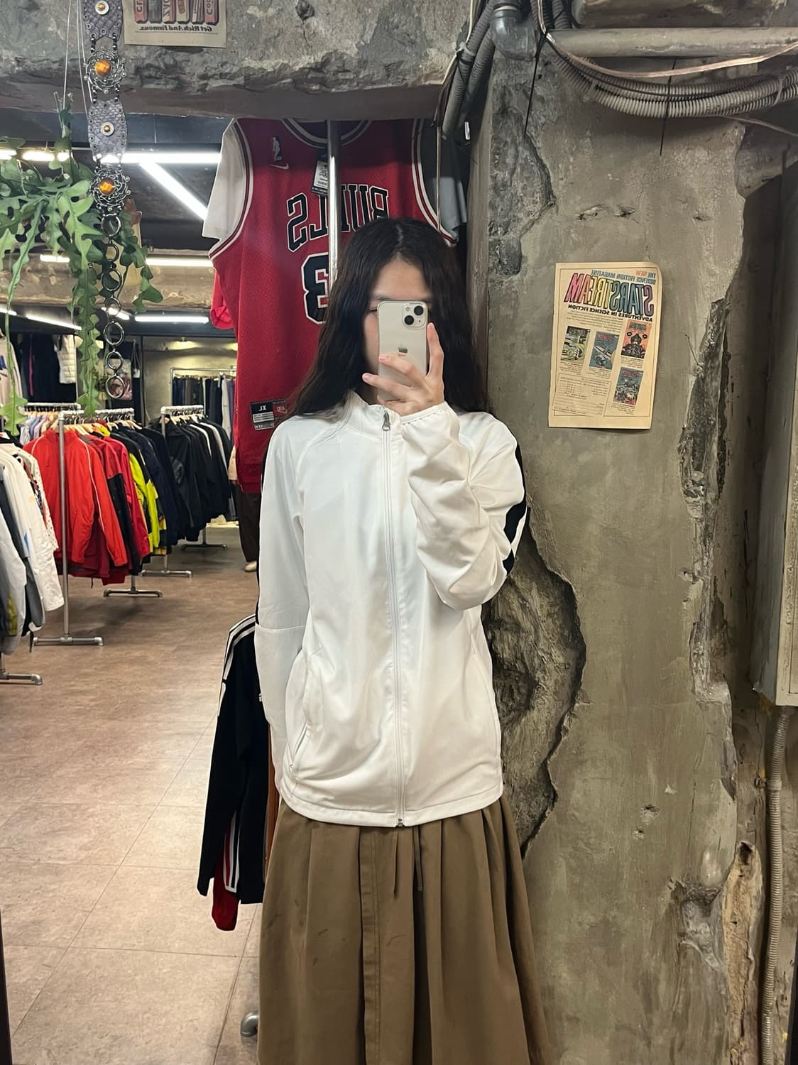 나이키 져지 화이트 S #csz1921 상품이미지2