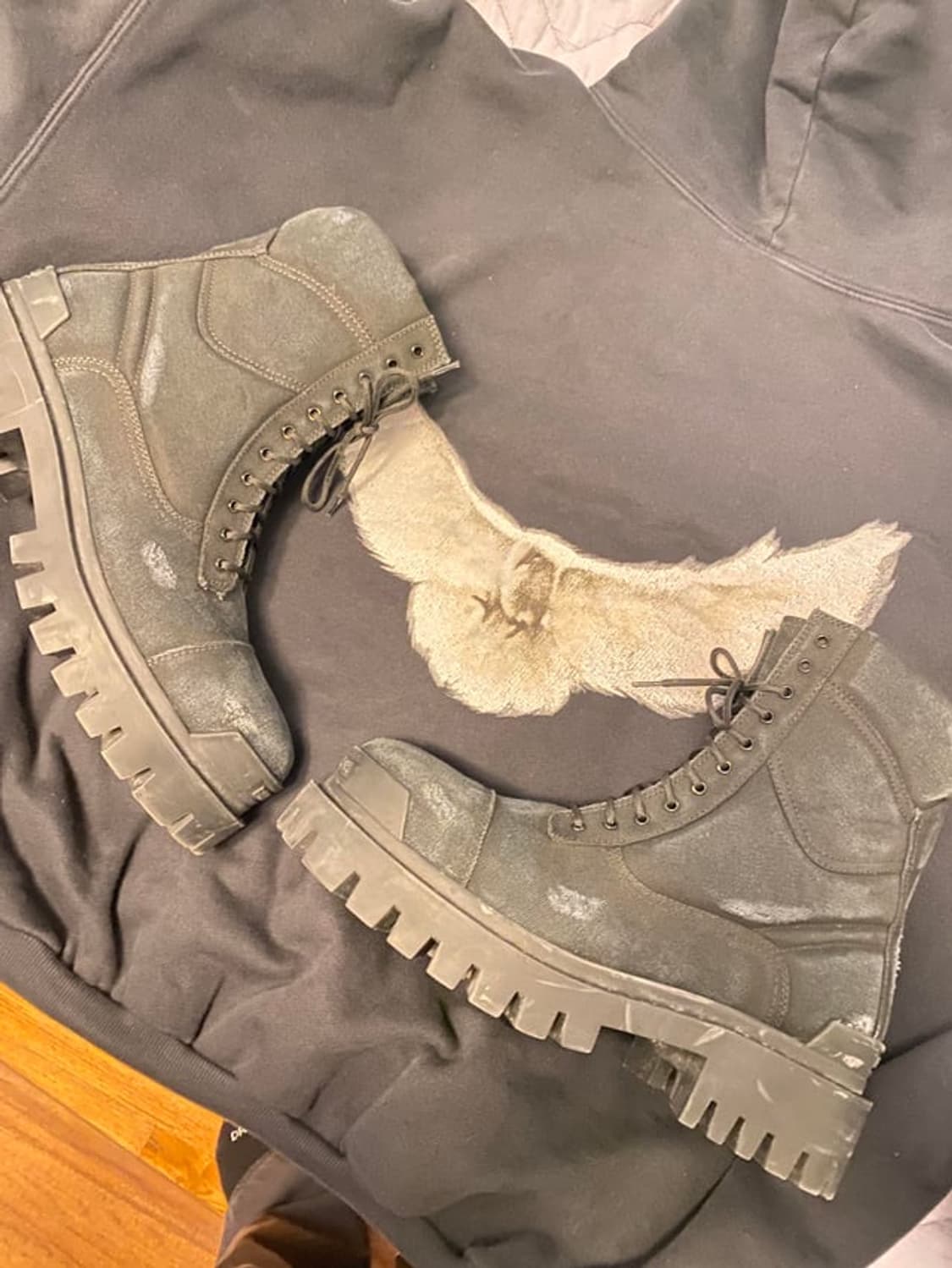 발렌시아가 컴뱃스트라이크부츠 42size 상품이미지2