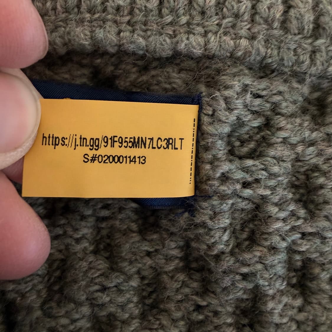 폴로 랄프로렌 케이블 니트 스웨터 L 100 신형 0206 상품이미지6