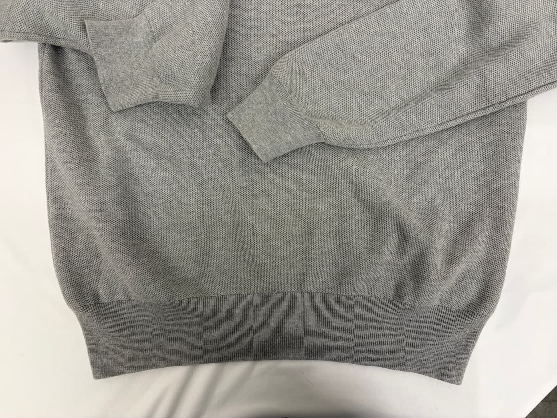 [XL] 폴로 랄프로렌 하프넥 반집업 니트 그레이 상품이미지4