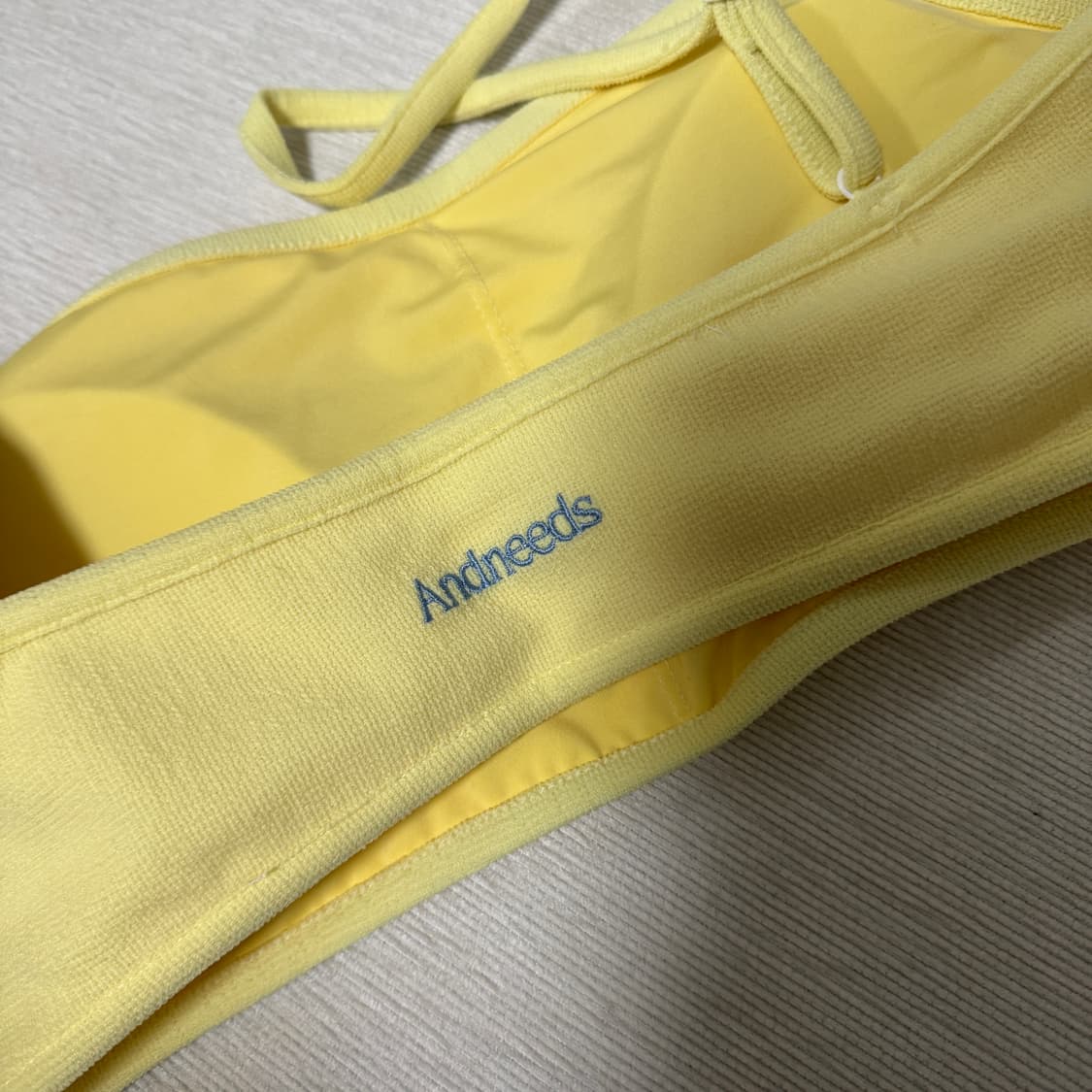 앤니즈 테니 비키니 세트 옐로우 상품이미지9