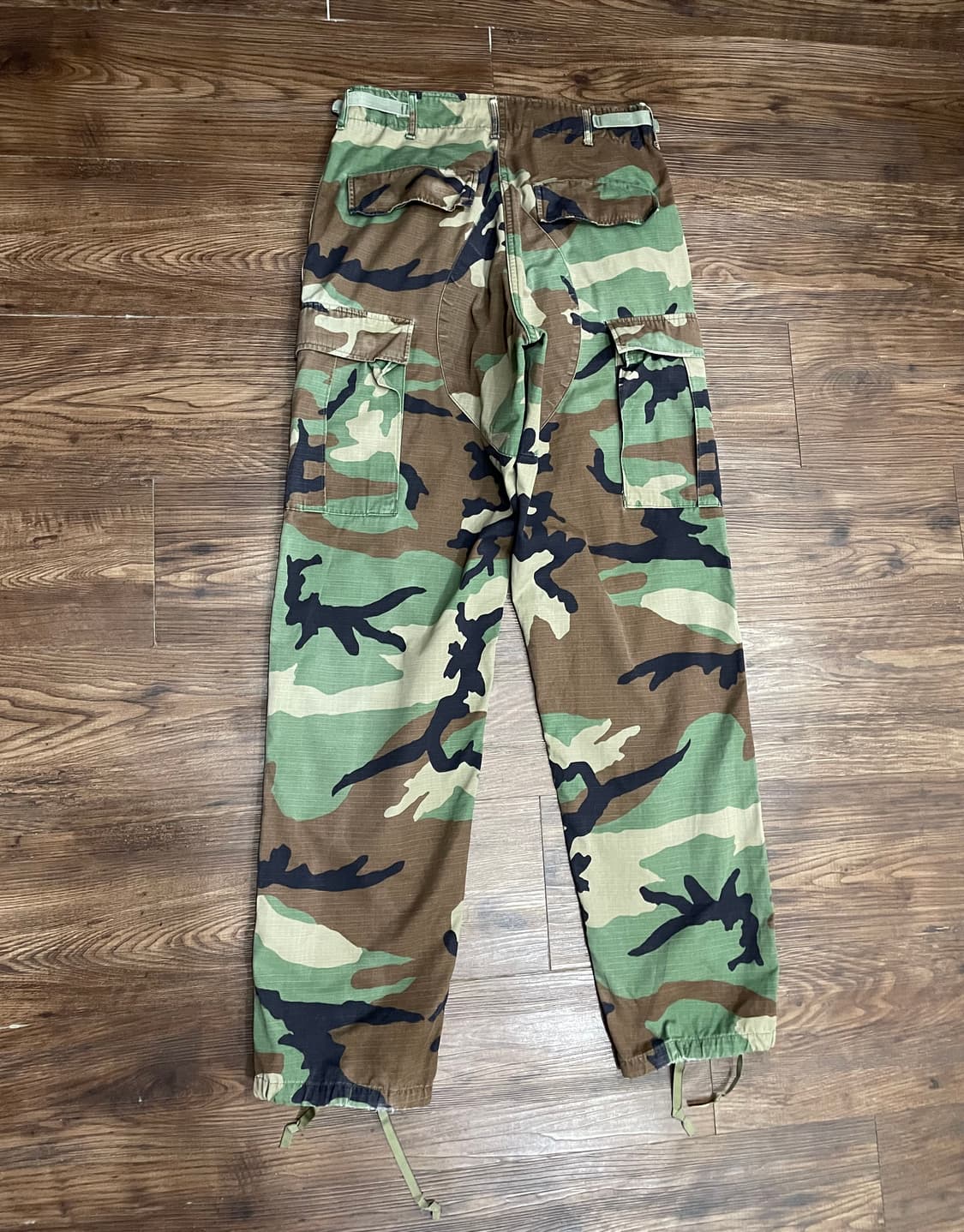 90s 미군 오리지널 우드랜드 BDU 팬츠 MS 상품이미지8