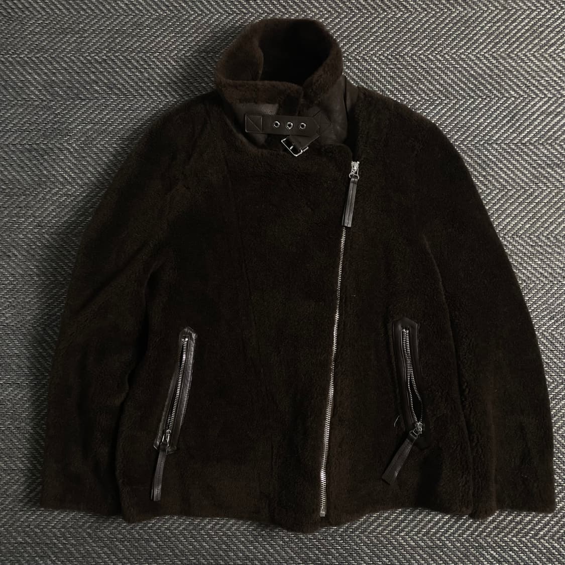 카시바디 양모 무스탕 자켓y 3719 상품이미지2