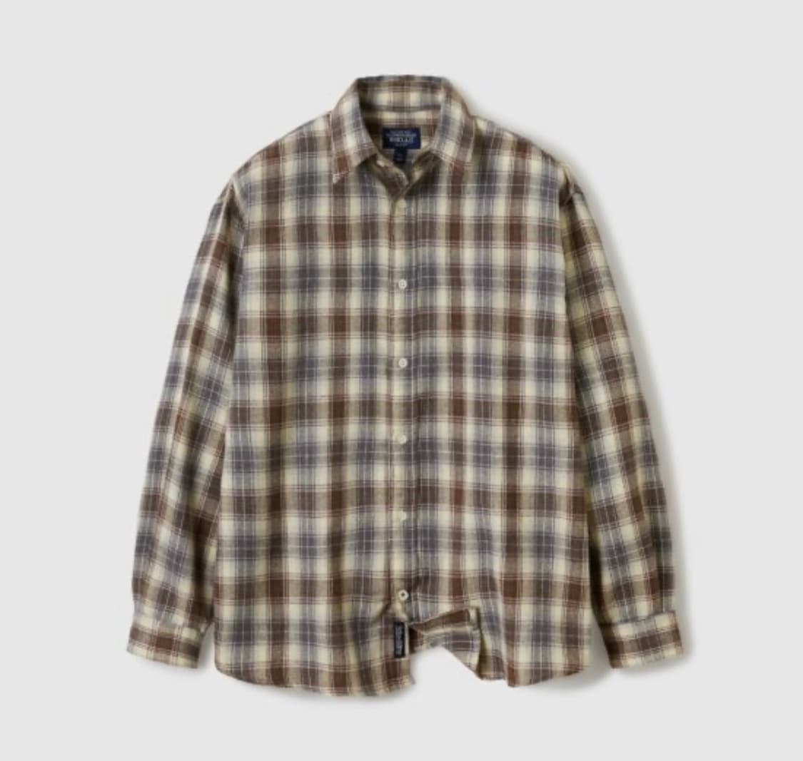 후아유 체크셔츠 상품이미지1