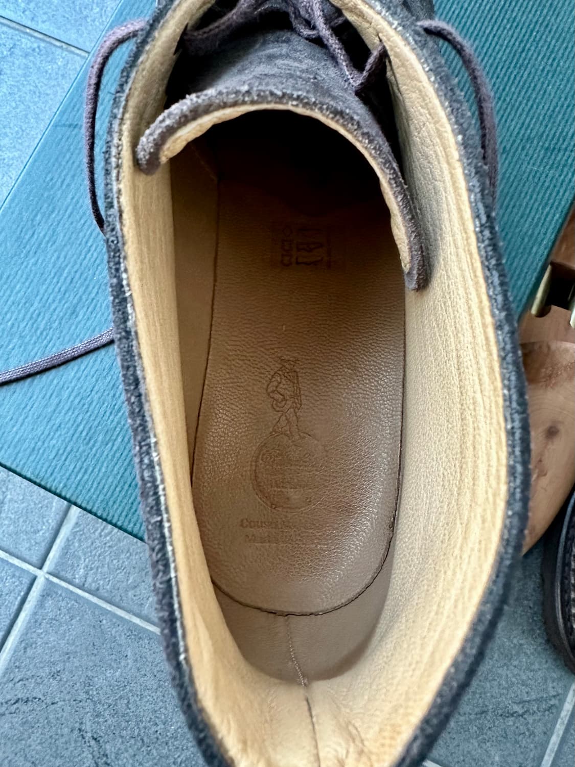 파라부트 아펜처 콜라보 스웨이드 처카부츠 UK7.5(265) 상품이미지4