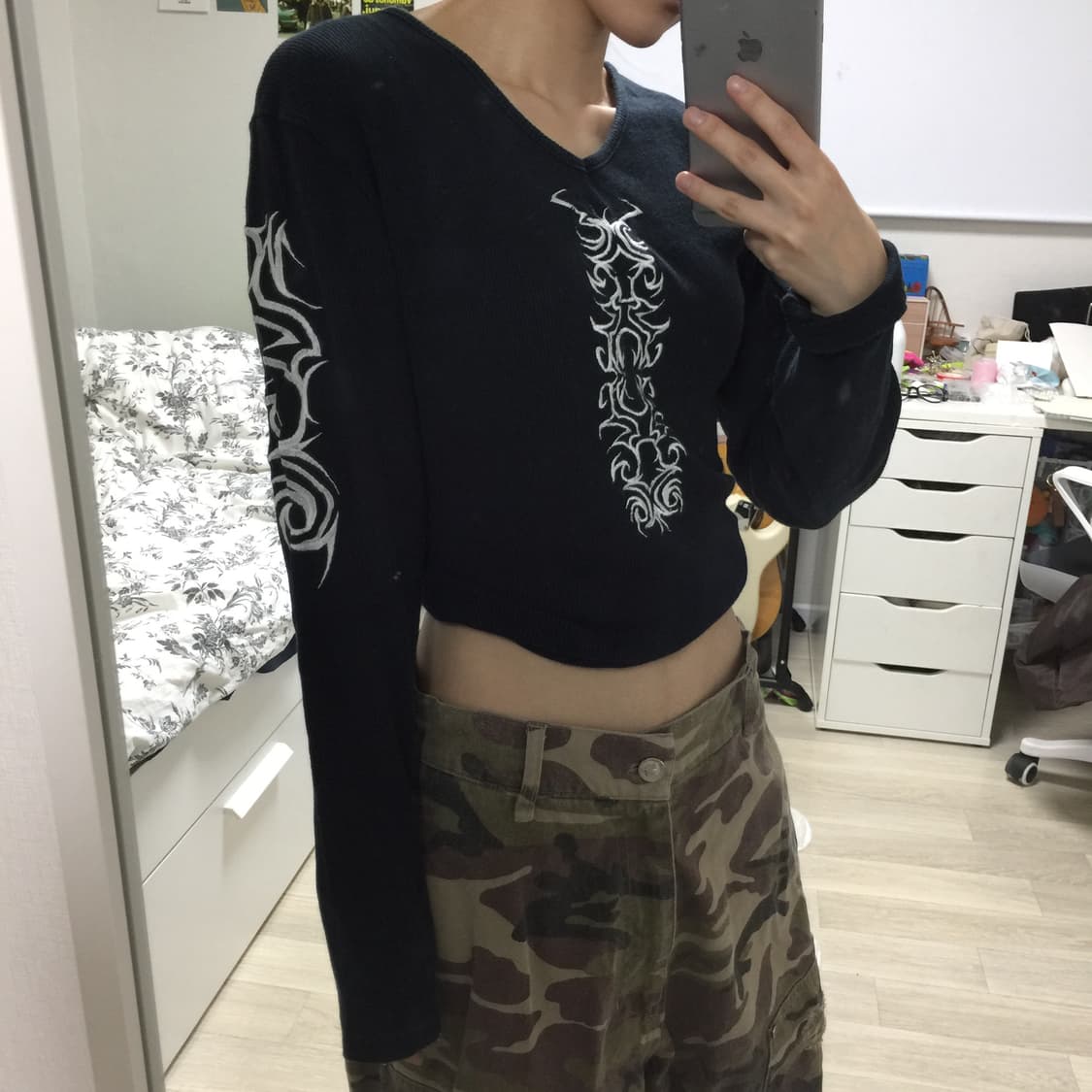 빈티지 슬리브니트  상품이미지7