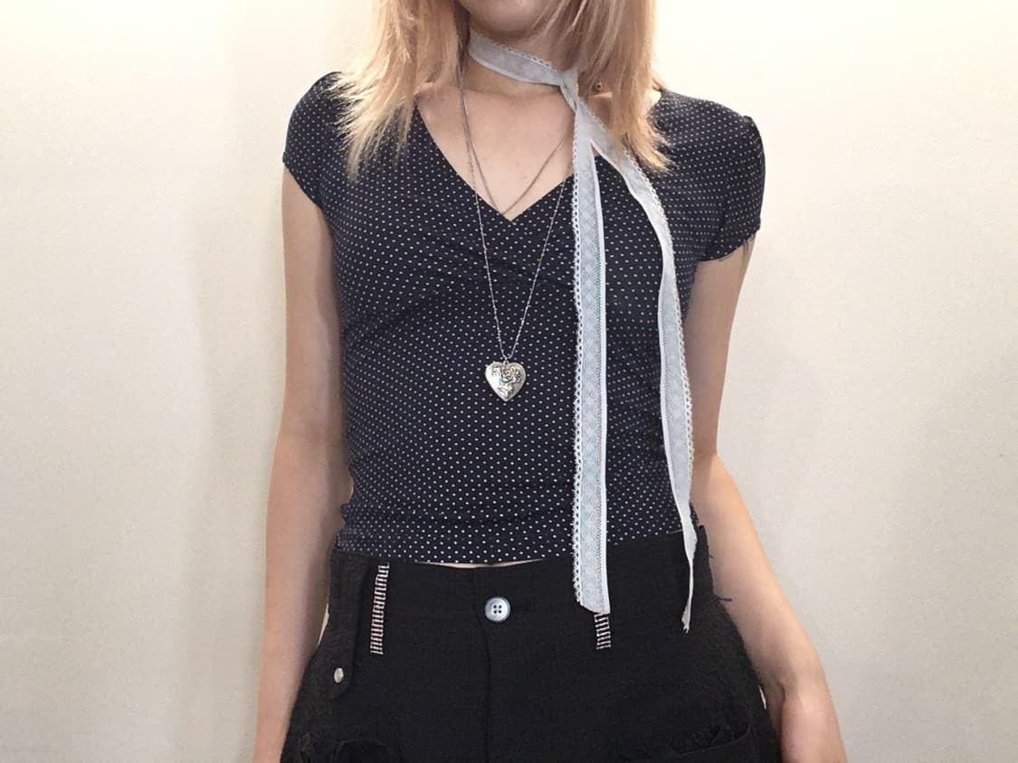 made in Italy antique dot blouse 상품이미지1