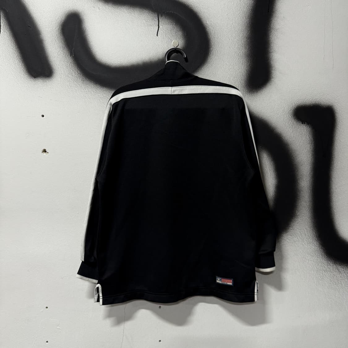 챔피온 00s 재팬 범고래 배색 올드스툴 집업 져지 저지 상품이미지2