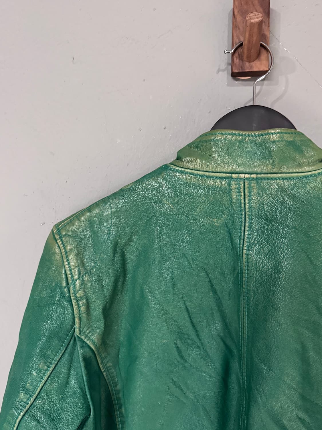 돌체앤가바나 아카이브 고트스킨 가죽자켓 상품이미지10