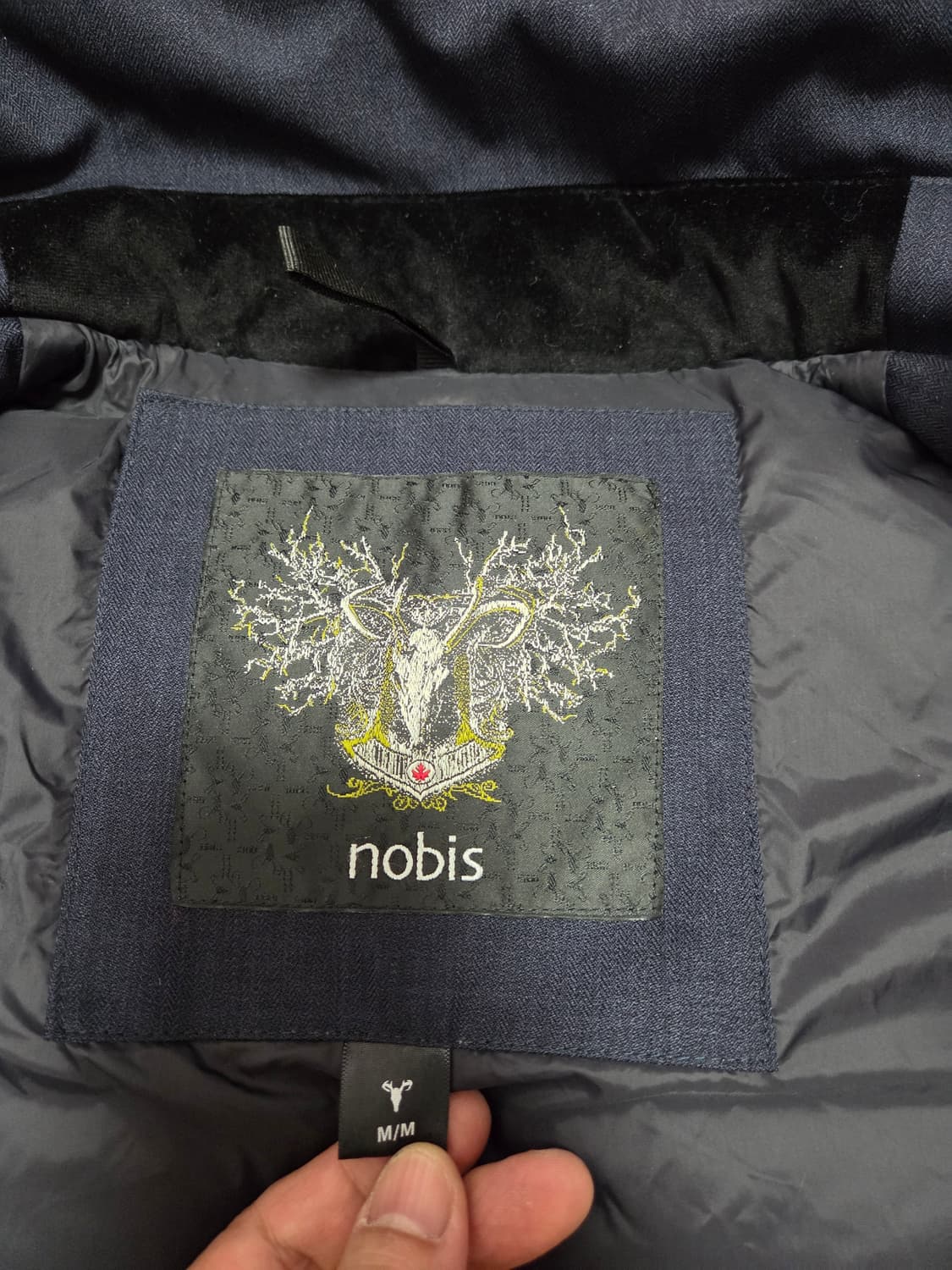 노비스 튤라 네이비 여성 패딩 상품이미지7