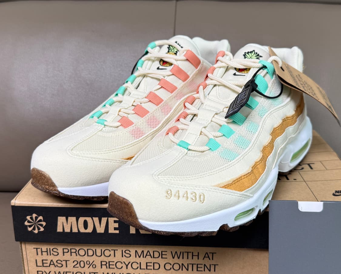 [새상품/300] 나이키 에어맥스95 NRG 파인애플 상품이미지1