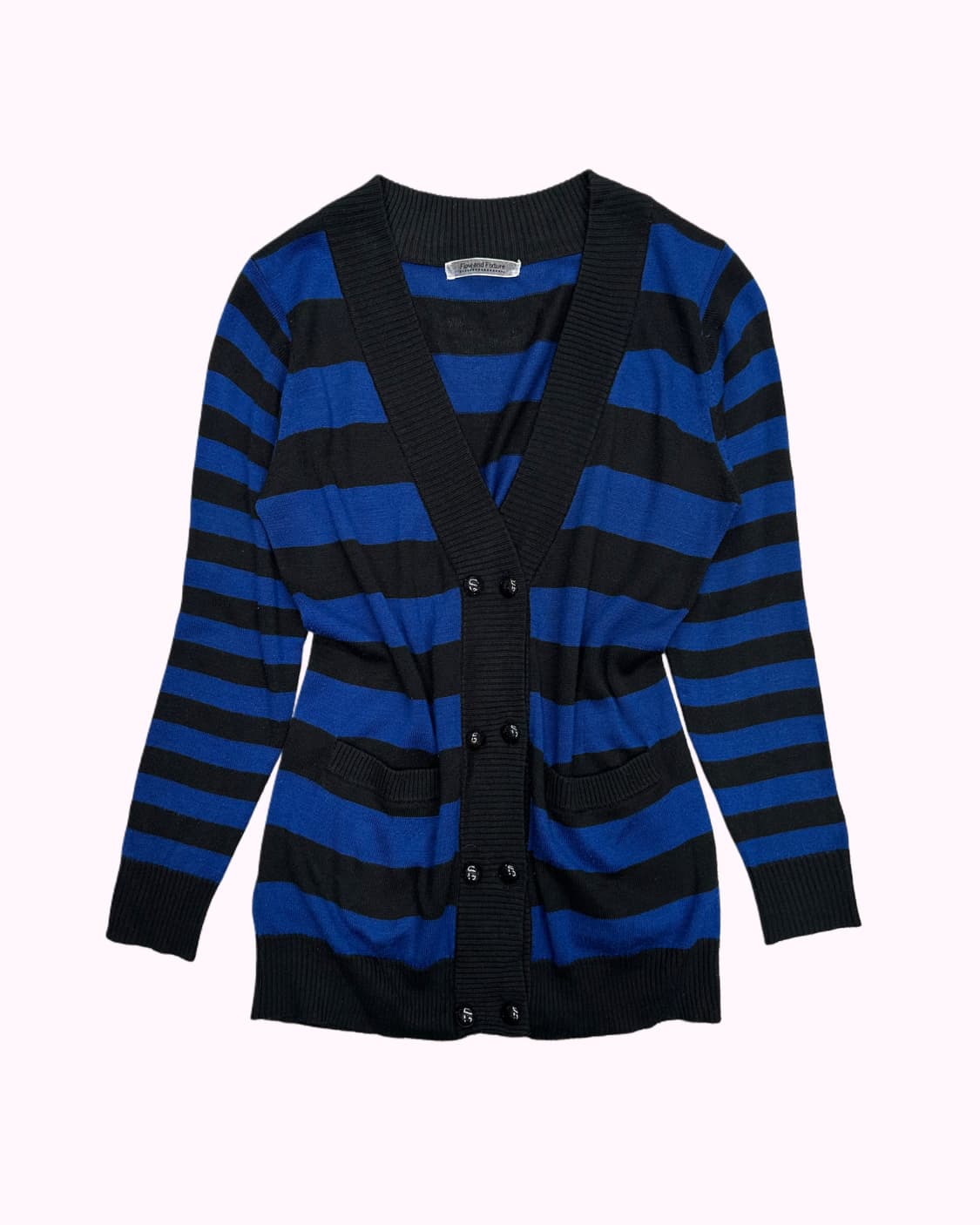 blue stripe double cardigan 상품이미지1