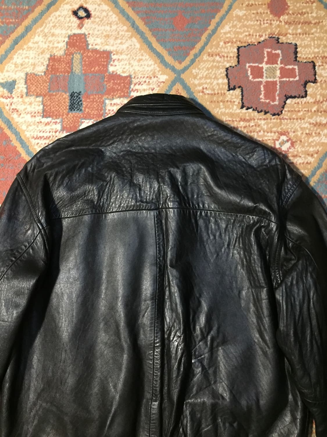 90‘s 폴로 맥스웰 레더자켓 상품이미지5