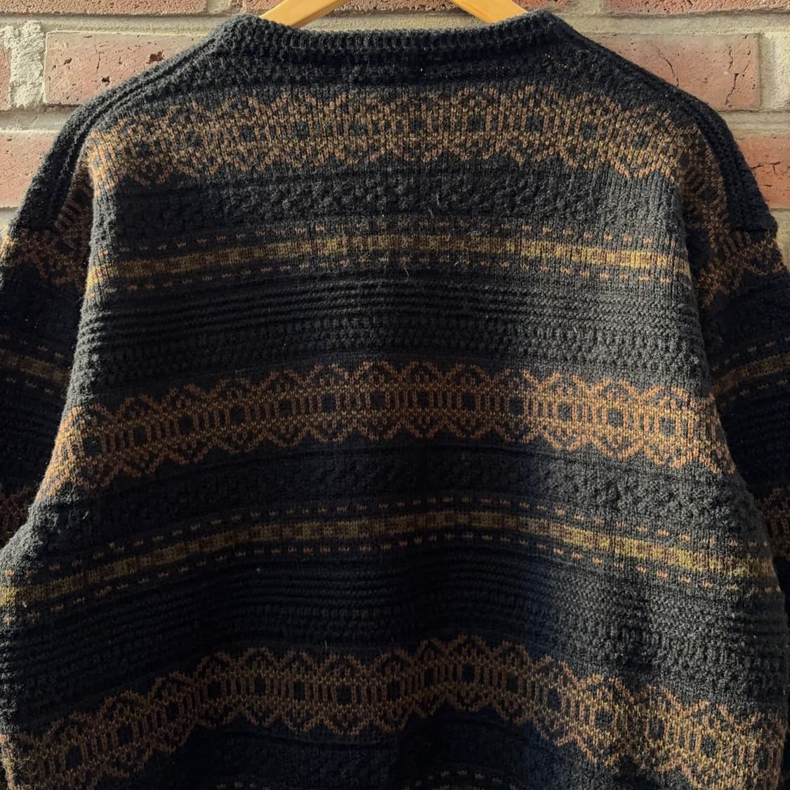 코트다쥬르 COTEDAZUR 브라운 재크가드 니트 스웨터 상품이미지6