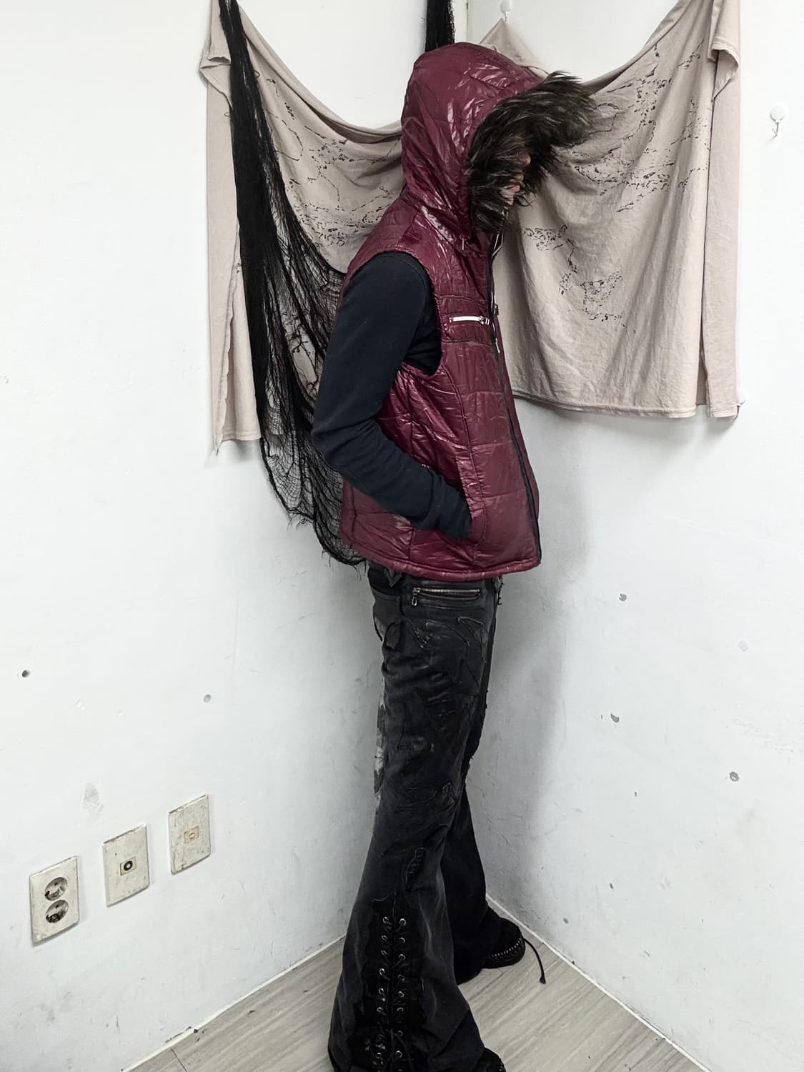 [Journal Report]VEKI Burgundy Black Fur  상품이미지3