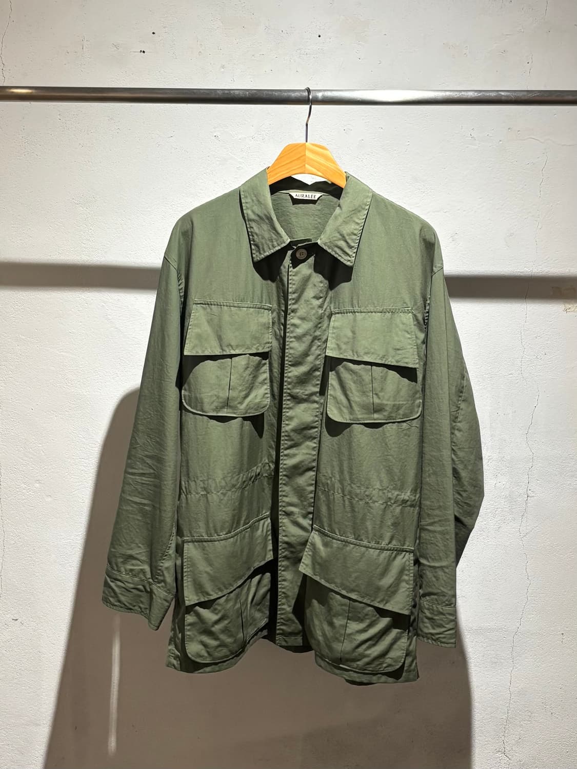 AURALEE Fatigue Jacket 상품이미지1