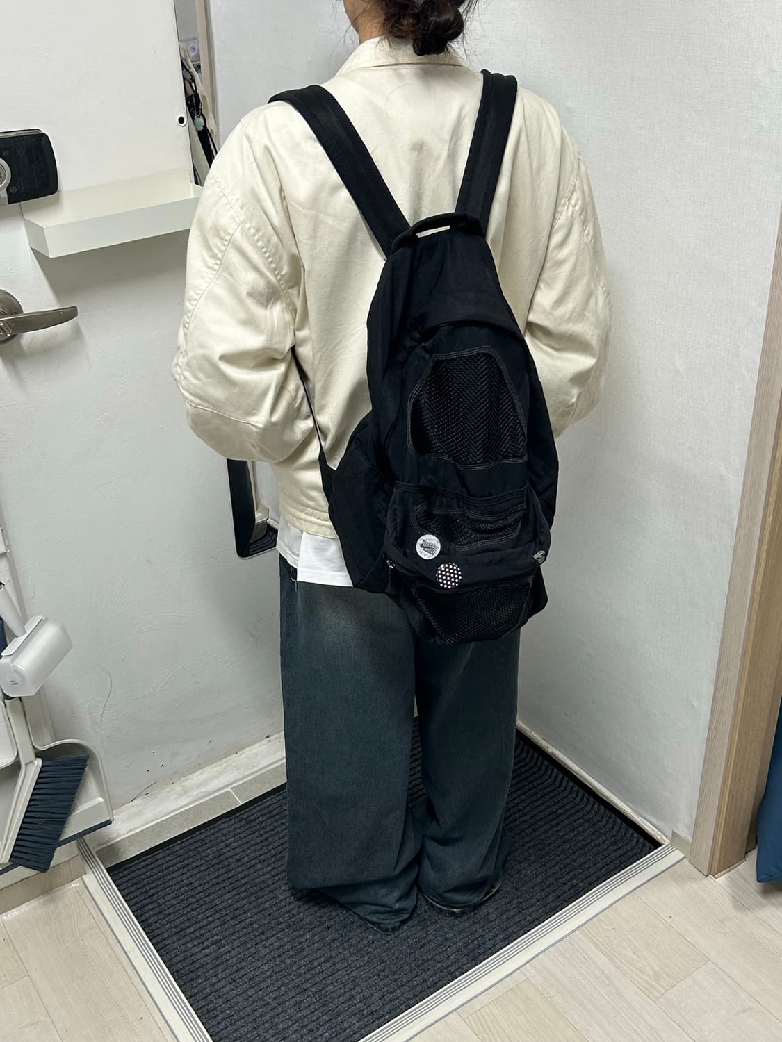 유니온 베이 베이지 그린 공항점퍼 자켓 상품이미지3