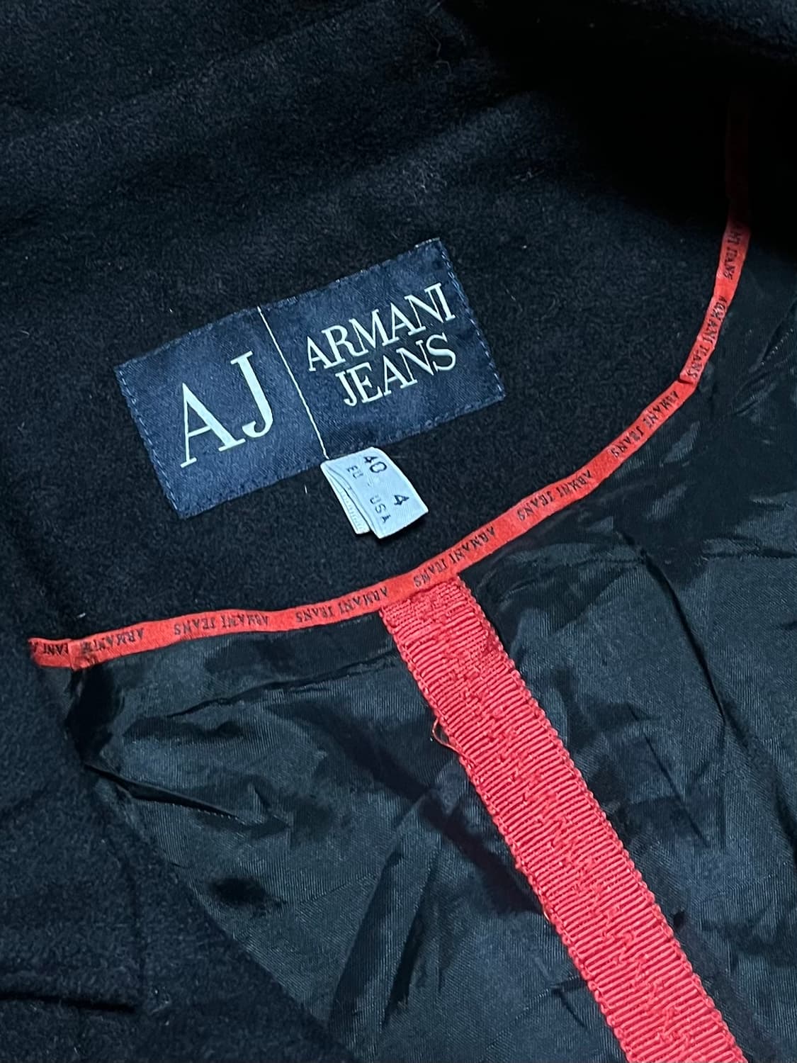 ARMANI JEANS 울 코트 상품이미지9