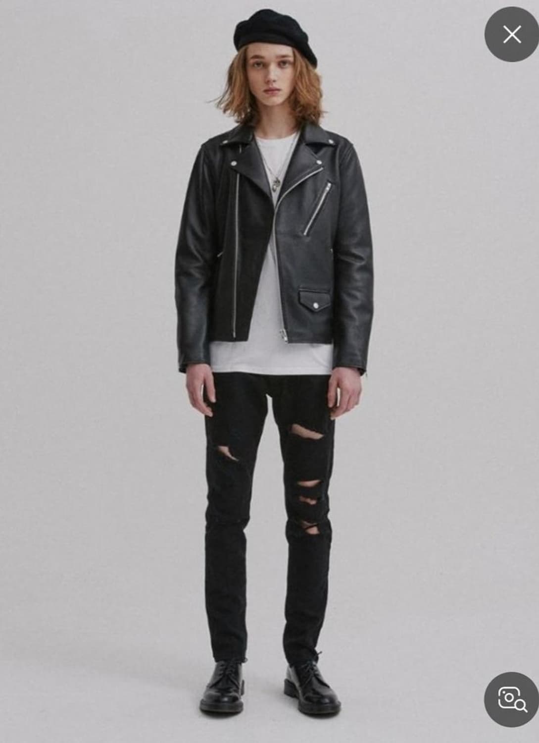 비바스튜디오 가죽 라이더자켓  L사이즈 상품이미지1