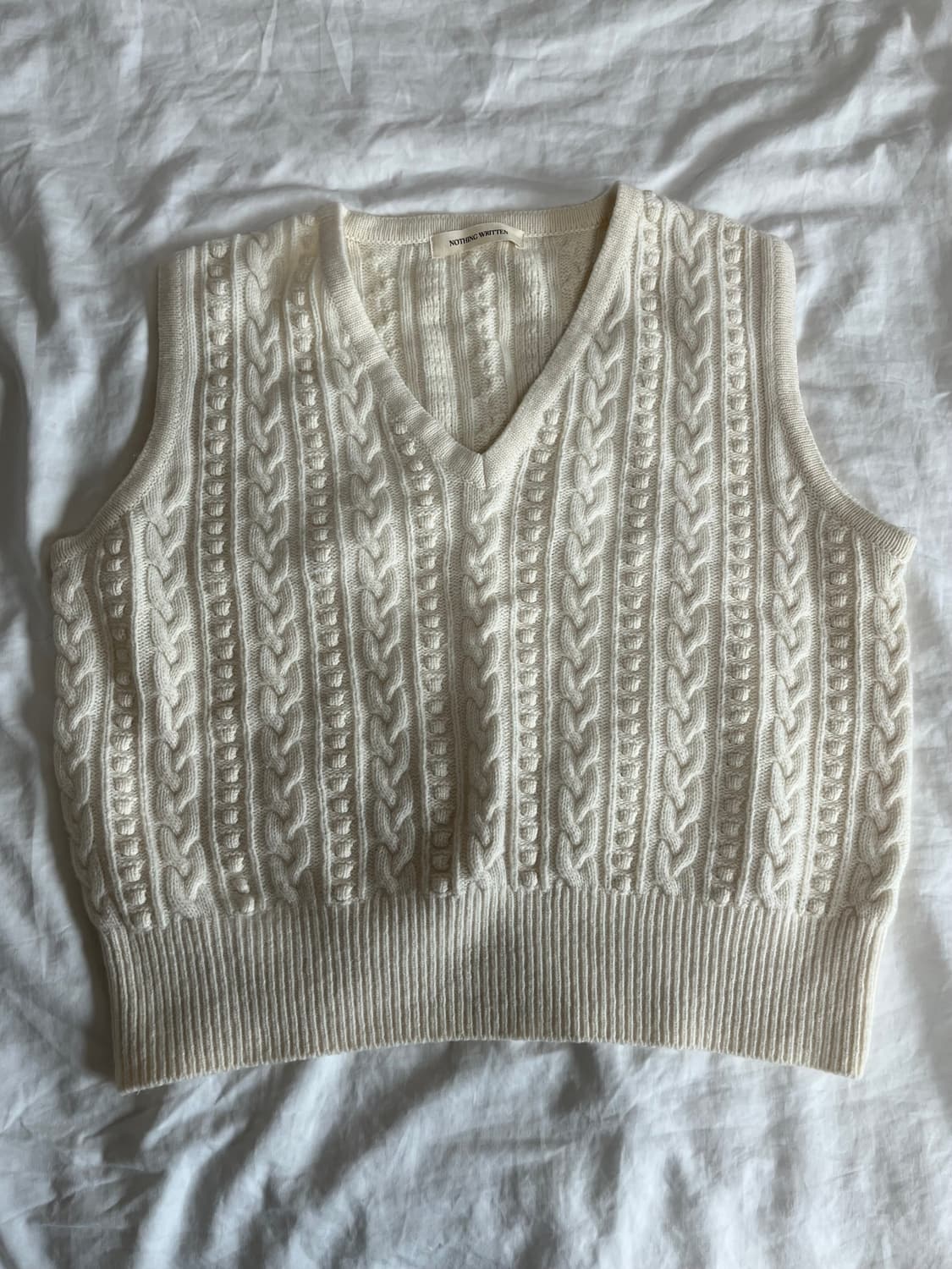 낫띵리튼 니트 베스트 lizzy vest 상품이미지4