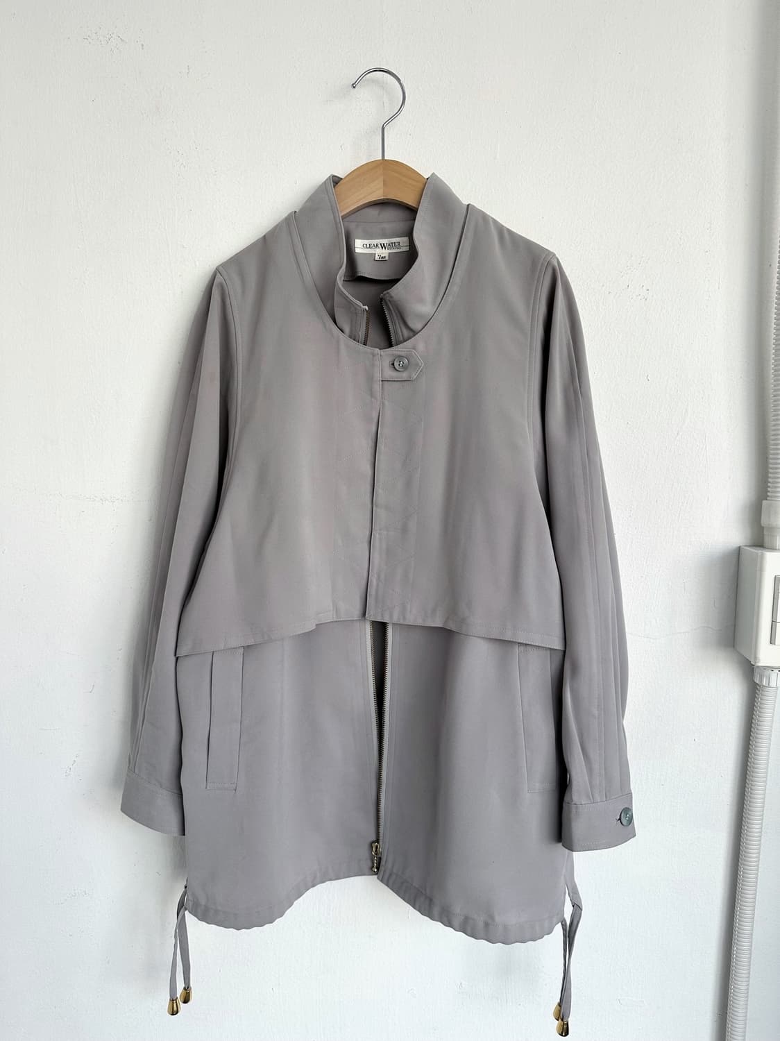 Double layer loose mid jacket 상품이미지3