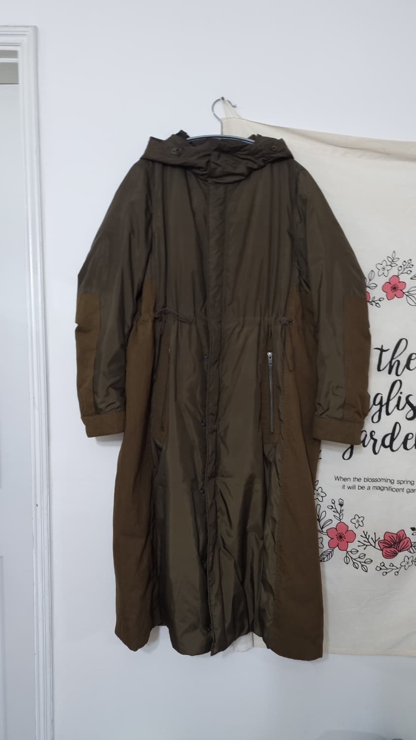 JNBY 카키 덕다운 패딩 코트 상품이미지1