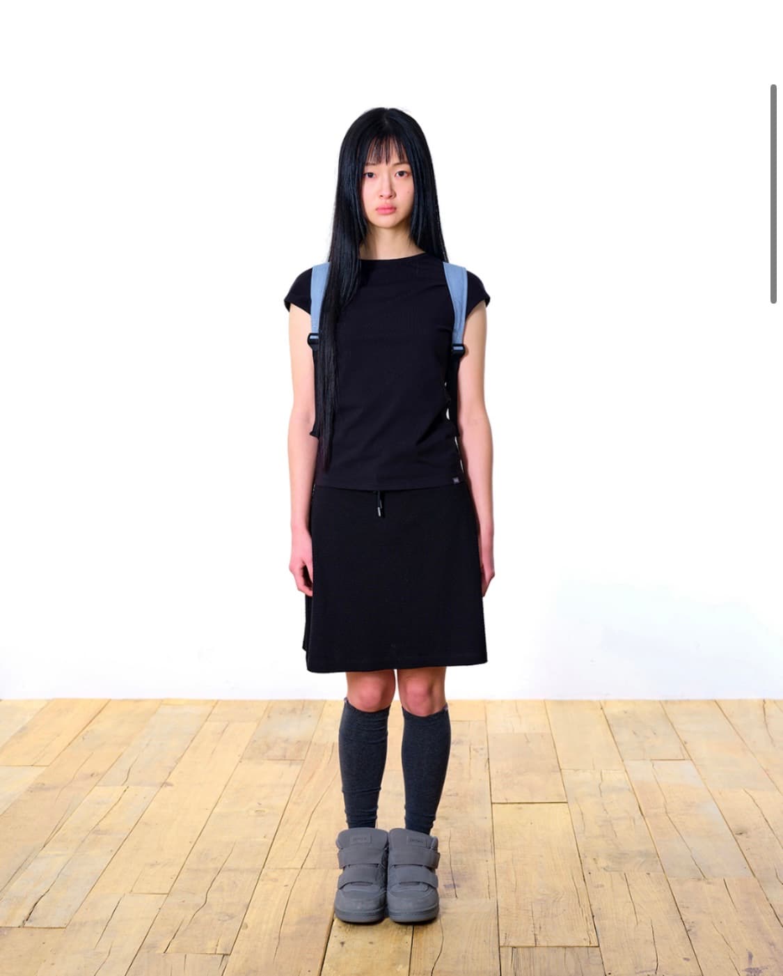 코이세이오038 스커트 mini waffle a-line skirt 상품이미지1