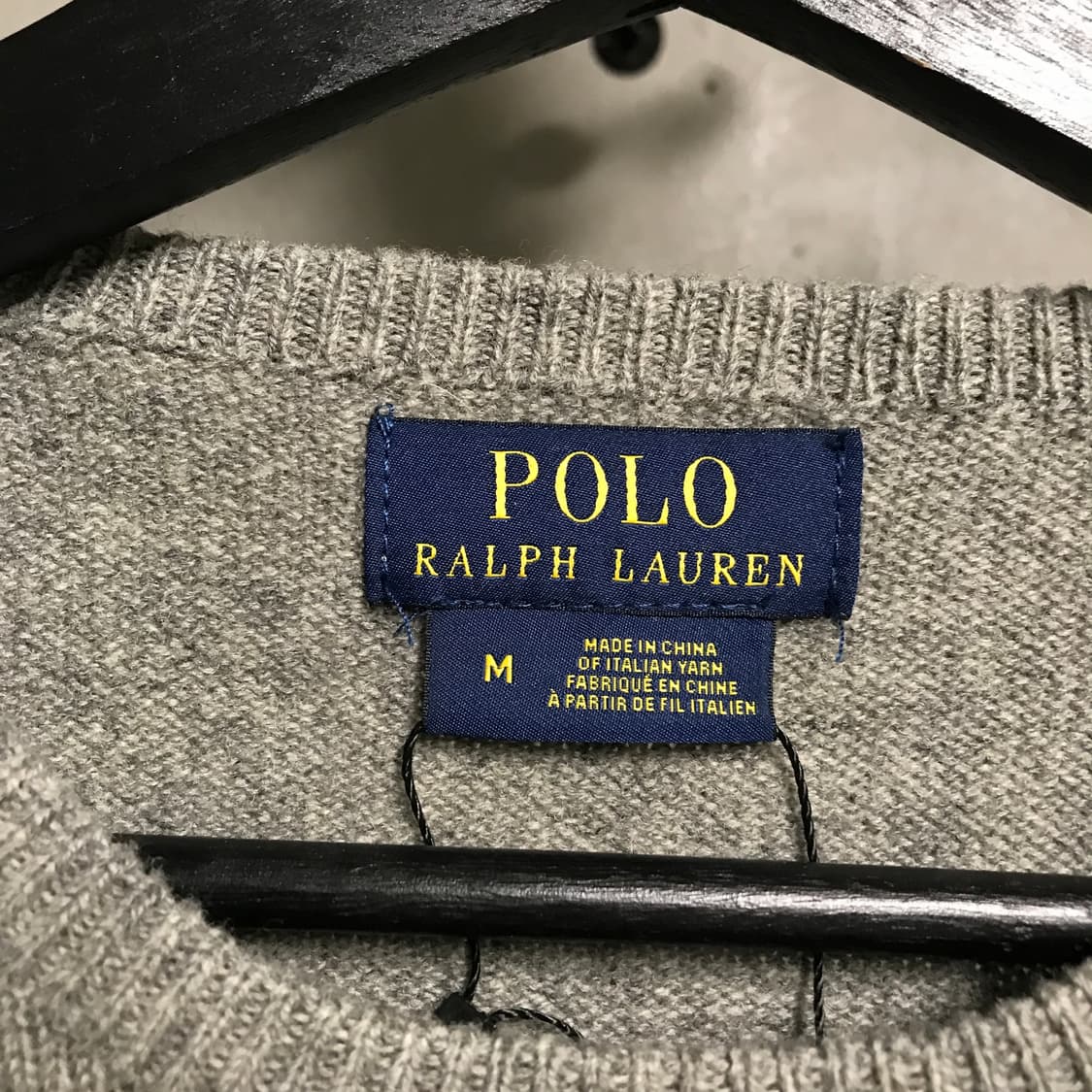폴로 랄프로렌 니트 그레이 M 상품이미지5