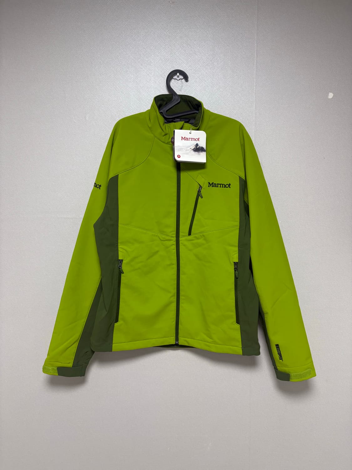 마모트 윈드스토퍼 재킷(안감 후리스) 캠핑 스노우보드 등산복 상품이미지3